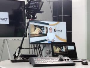 Videostudio benefitIMPACT behind the scenes
