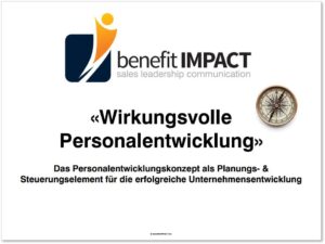 Wirkungsvolle Personalentwicklung benefitIMPACT 