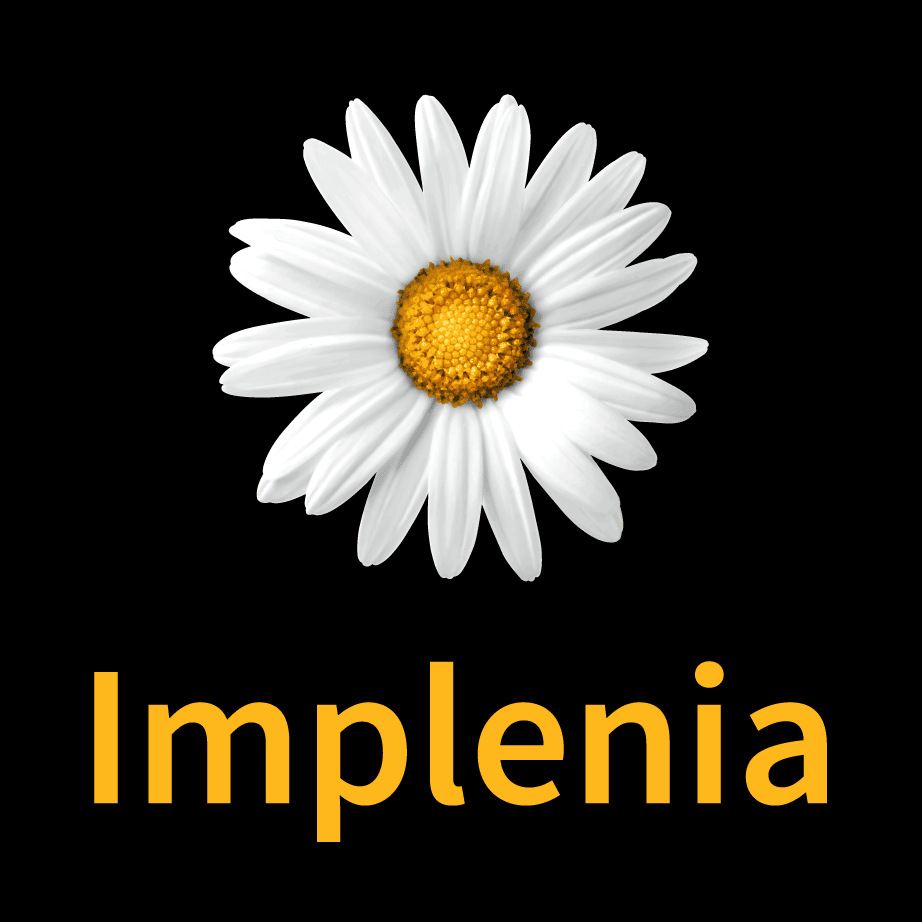 Implenia logo schwarz Führungsentwicklung