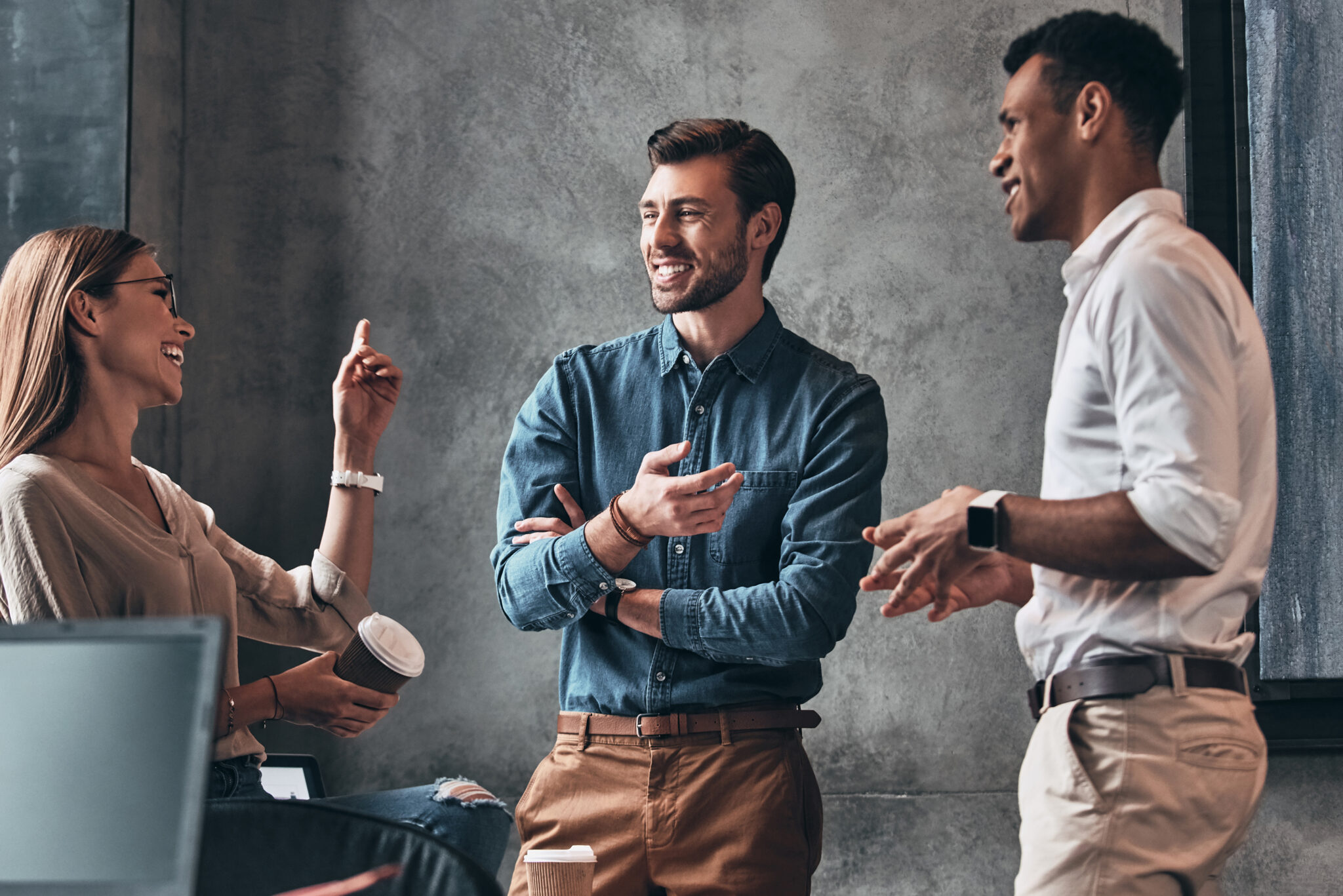 Frau_Mann_Kaffee_Buero_Rutual_Routine_Change_Wandel